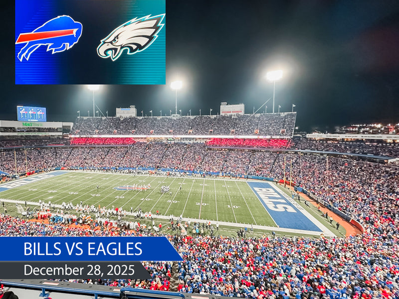 Philadelphia Eagles at Buffalo Bills Bus Trip Sunday December 28