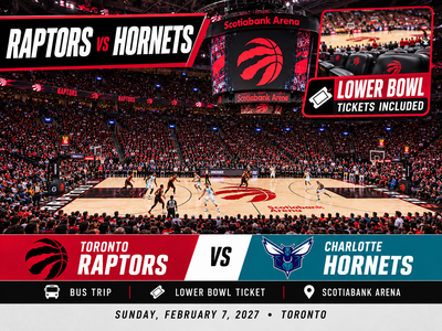 Toronto Raptors vs. Charlotte Hornets – Western Ontario Bus Trip Sunday February 7 2027