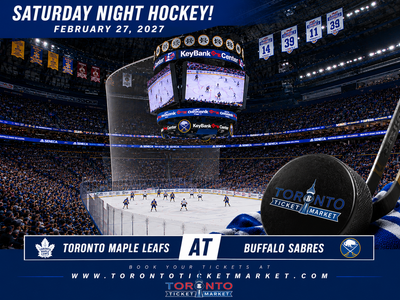 Toronto Maple Leafs at Buffalo Sabres Saturday February 27 2027 Bus Trip